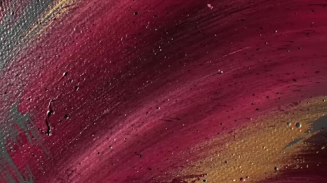 Dynamic maroon and gray paint texture creates a vibrant abstract background with flowing movement and artistic flair, perfect for modern designs