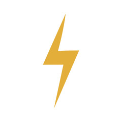 Bolt icon design template isolated