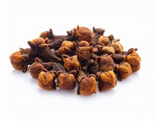 Obraz premium dry cloves on white background 