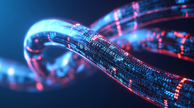 Hyperrealistic image of network cables forming an organic branching shape, symbolizing connectivity, technology networks, data flow, neural structures, and the intricate design of modern communication