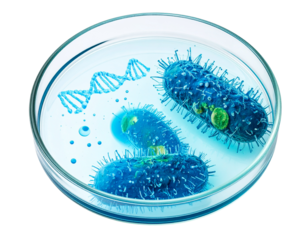  Biotechnology Petri Dish – Advanced Genetic Research Sample PNG