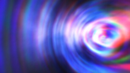 Vibrant light swirling vortex creating colorful background art