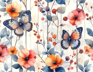 seamless floral pattern