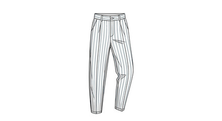 Abstract geometric pattern printed relaxed fit trousers.