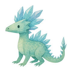 Fototapeta premium PNG Cute mythical creature illustration