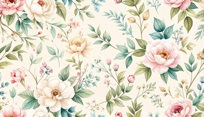 seamless floral pattern