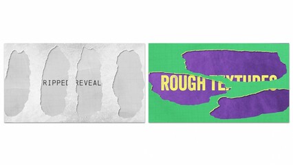 Torn Up Paper Titles