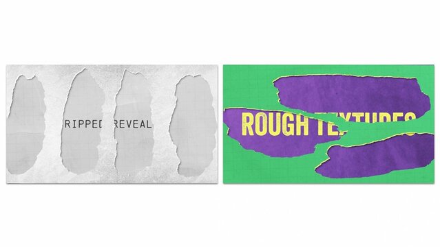 Torn Up Paper Titles