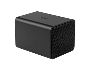 Obraz premium black speaker isolated