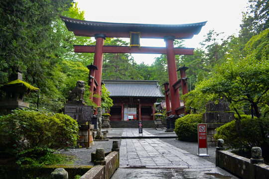 Fujiyoshida Kitaguchi Hongu Fuji Sengen Shrine Fuji Mountain in Yamanashi, September 2025 Japan