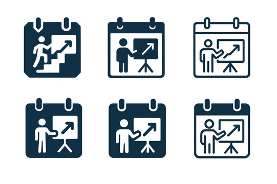 Harmonious Logo Variations. Professional development programs and workshops. Set Logo of Professional development programs and workshops: Workshop calendar /