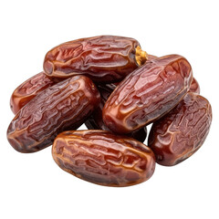 Pile of Ripe Medjool Dates with Wrinkled Skin fruit food