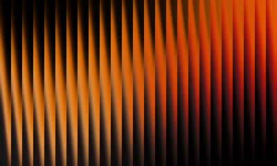 Abstract blurry orange and red vertical lines with subtle color gradients and texture