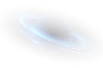 Solar system and cosmic galaxy design with glowing planets, astronomy illustration for science, education, and futuristic themed visuals in vector style