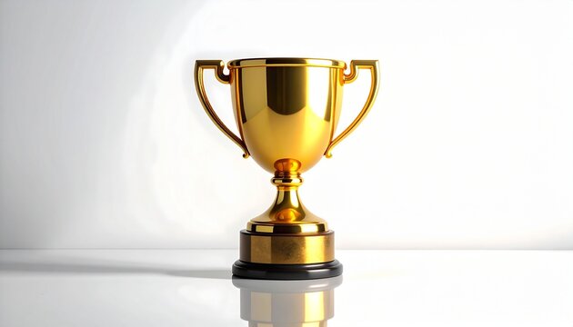 Celebrate Your Wins with this Gleaming Golden Trophy Award, Perfect for Recognizing Achievements and Inspiring Success, Great for Motivation and Recognition