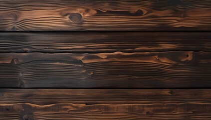 Detailed Wood Grain Background with Dark Brown and Warm Tones