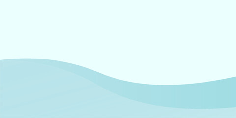 Obraz premium Abstract blue wave background, minimal wave design concept, vector illustration. for banner, banner.eps.10