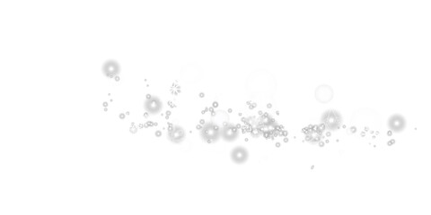 Frosty snowfall scene with cold storm blur, glitter ice, frozen crystal shine, magical flakes and dark winter mood, decorative background PNG