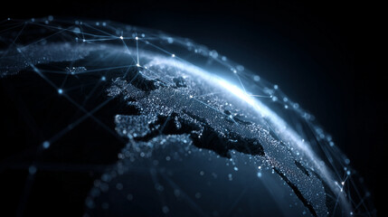 Hyperrealistic concept visualizing comprehensive global network protection, symbolizing cybersecurity, data safety, digital defense, and secure worldwide communication systems.
