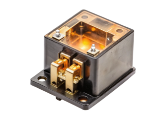 Relay isolated on white background