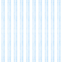 Soft blue watercolor vectical stripes seamless pattern.eps © kayuki