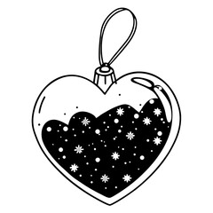 Fototapeta premium apple with heart