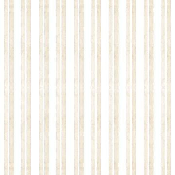 Soft brown watercolor vectical stripes seamless pattern.eps