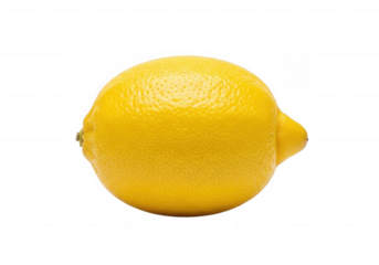 Yellow citrus fruit on black lemon food isolated on a transparent background