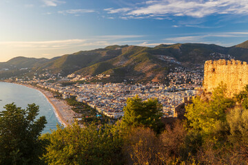 Alanya from the mountains