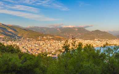 Alanya from the mountains