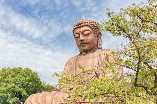 Great Buddha of Shurakuen Park, Tokai city, Aichi, Japan