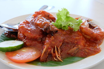sweet and sour shrimp