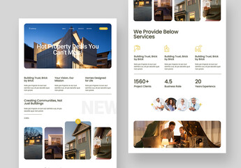 Real Estate Email Newsletter Template