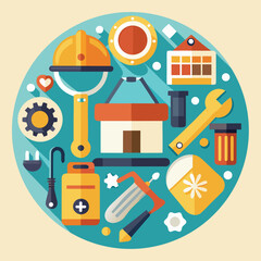 tools and service icon pack .eps