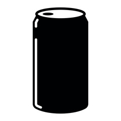 Soda Can Icon – Refreshing Drink Vector Illustration
