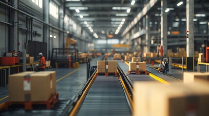 Modern logistics warehouse handling scenarios