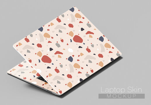 Notebook Vinyl Decal Mockup