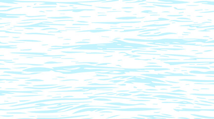 A serene, seamless background showcasing light blue, horizontal wavy lines reminiscent of tranquil water ripples creating a calming and peaceful aquatic atmosphere