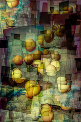 Abstract image of different geometric shapes