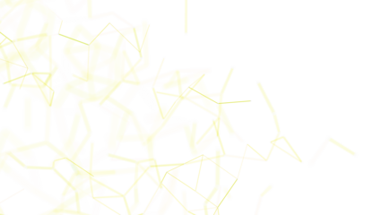 Abstract graphic background with yellow lines on white. Concept of science, technology, network, connection, data, communication. Suitable for m