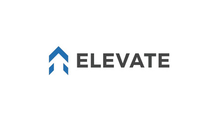 Elevate Logo — Bold and Geometric Branding