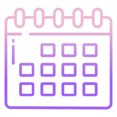 vector calendar icons
