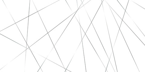Abstract white color background and black diagonal stroke lines pattern. Random chaotic line and creative geometric shape background. modern technology art design.	
