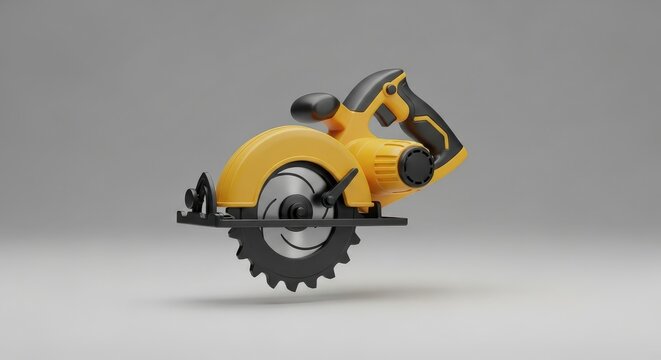 Power Tool Circular Saw for Woodworking Projects