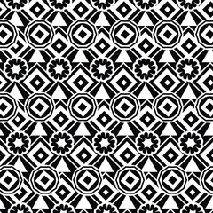 Abstract background with repeat pattern . Black and white color. Unique geometric vector swatch. Perfect for site backdrop, wrapping paper, wallpaper, textile and surface design. 