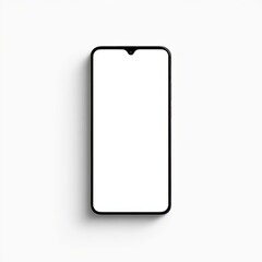Smartphone Mockup Isolated on White Background