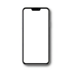 Smartphone Mockup Isolated on White Background