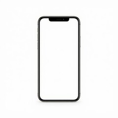 Smartphone Mockup Isolated on White Background