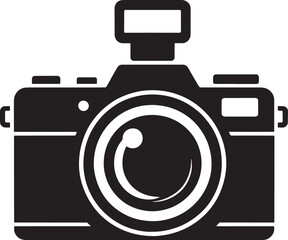 Camera Icon Vector Illustration Flat Design Symbol Photography Equipment Imagery Tool