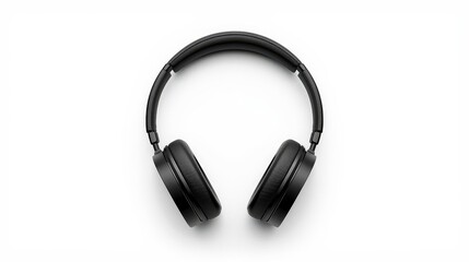 Minimalist Headphone Product Shot on White
